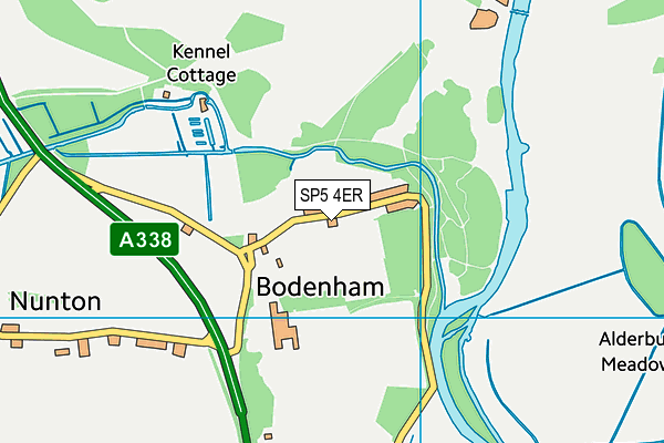 SP5 4ER map - OS VectorMap District (Ordnance Survey) SP5 4ER map - OS VectorMap District (Ordnance Survey)