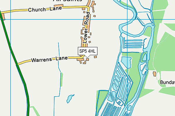 SP5 4HL map - OS VectorMap District (Ordnance Survey) SP5 4HL map - OS VectorMap District (Ordnance Survey)