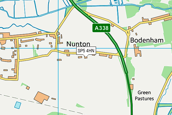 SP5 4HN map - OS VectorMap District (Ordnance Survey) SP5 4HN map - OS VectorMap District (Ordnance Survey)