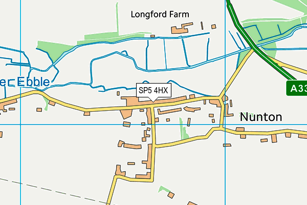 SP5 4HX map - OS VectorMap District (Ordnance Survey) SP5 4HX map - OS VectorMap District (Ordnance Survey)