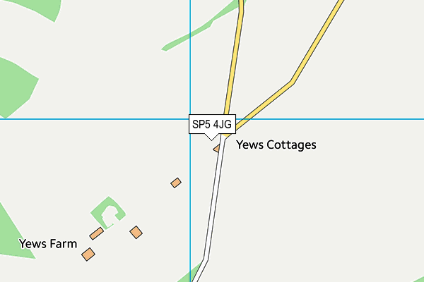 SP5 4JG map - OS VectorMap District (Ordnance Survey) SP5 4JG map - OS VectorMap District (Ordnance Survey)
