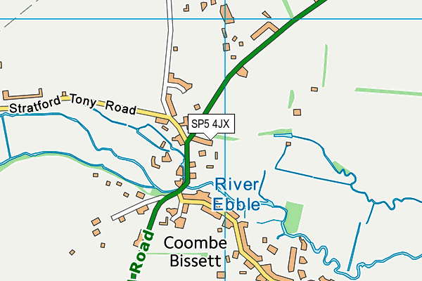 SP5 4JX map - OS VectorMap District (Ordnance Survey) SP5 4JX map - OS VectorMap District (Ordnance Survey)