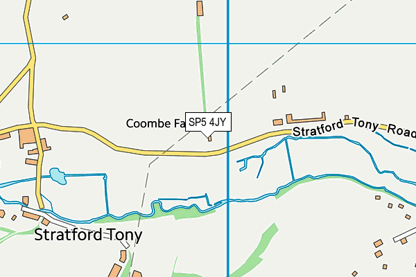 SP5 4JY map - OS VectorMap District (Ordnance Survey) SP5 4JY map - OS VectorMap District (Ordnance Survey)