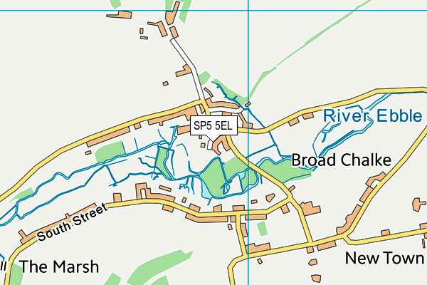 SP5 5EL map - OS VectorMap District (Ordnance Survey) SP5 5EL map - OS VectorMap District (Ordnance Survey)
