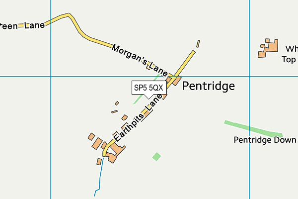 SP5 5QX map - OS VectorMap District (Ordnance Survey) SP5 5QX map - OS VectorMap District (Ordnance Survey)