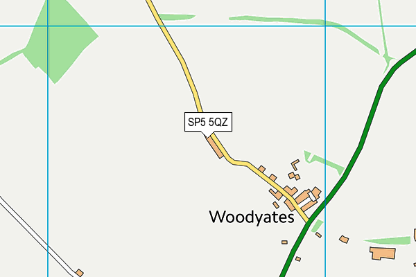 SP5 5QZ map - OS VectorMap District (Ordnance Survey) SP5 5QZ map - OS VectorMap District (Ordnance Survey)