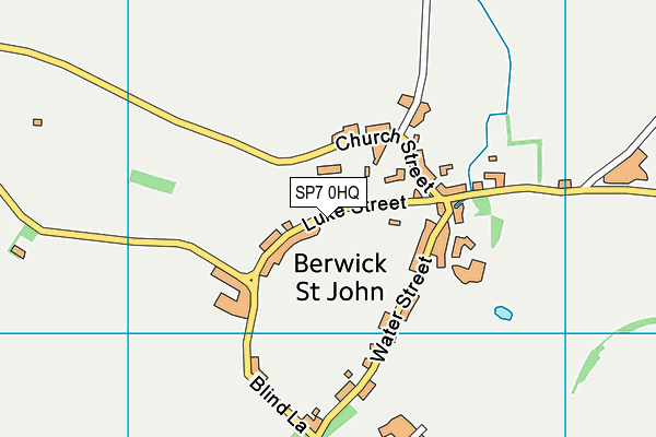 SP7 0HQ map - OS VectorMap District (Ordnance Survey) SP7 0HQ map - OS VectorMap District (Ordnance Survey)