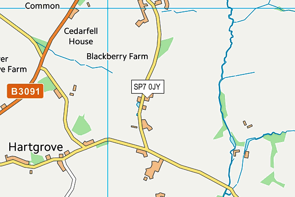 SP7 0JY map - OS VectorMap District (Ordnance Survey) SP7 0JY map - OS VectorMap District (Ordnance Survey)