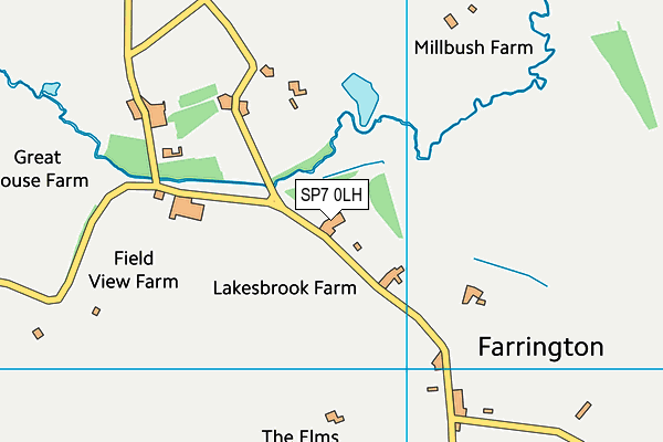 SP7 0LH map - OS VectorMap District (Ordnance Survey) SP7 0LH map - OS VectorMap District (Ordnance Survey)