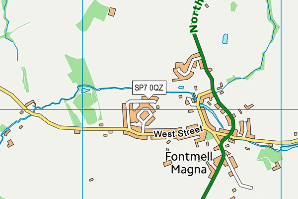 SP7 0QZ map - OS VectorMap District (Ordnance Survey) SP7 0QZ map - OS VectorMap District (Ordnance Survey)