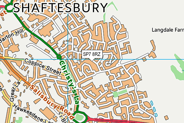 SP7 8RZ map - OS VectorMap District (Ordnance Survey) SP7 8RZ map - OS VectorMap District (Ordnance Survey)