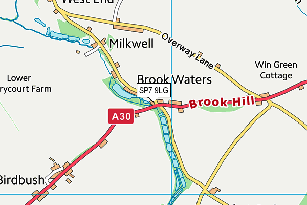 SP7 9LG map - OS VectorMap District (Ordnance Survey) SP7 9LG map - OS VectorMap District (Ordnance Survey)