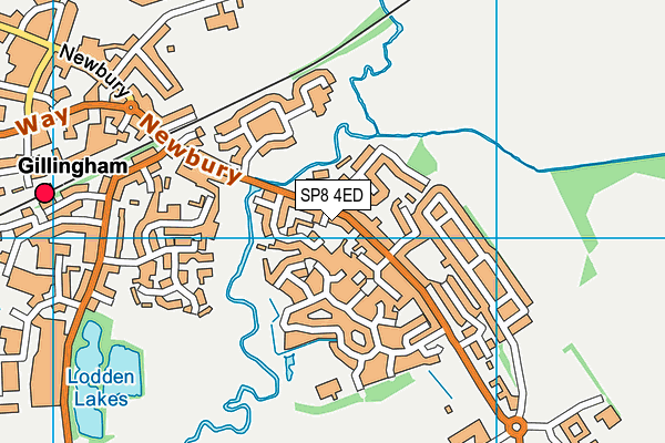 SP8 4ED map - OS VectorMap District (Ordnance Survey) SP8 4ED map - OS VectorMap District (Ordnance Survey)