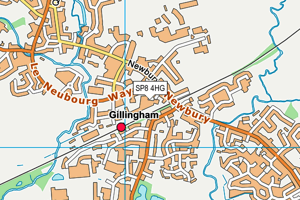 SP8 4HG map - OS VectorMap District (Ordnance Survey) SP8 4HG map - OS VectorMap District (Ordnance Survey)