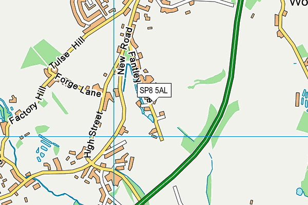 SP8 5AL map - OS VectorMap District (Ordnance Survey) SP8 5AL map - OS VectorMap District (Ordnance Survey)