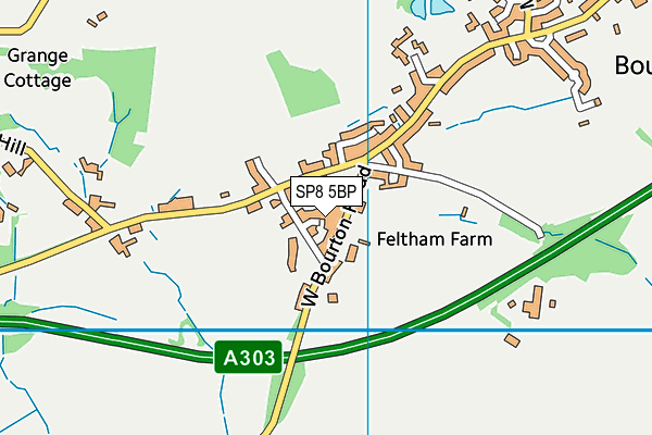 SP8 5BP map - OS VectorMap District (Ordnance Survey) SP8 5BP map - OS VectorMap District (Ordnance Survey)