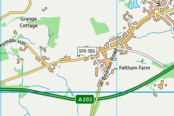SP8 5BS map - OS VectorMap District (Ordnance Survey) SP8 5BS map - OS VectorMap District (Ordnance Survey)
