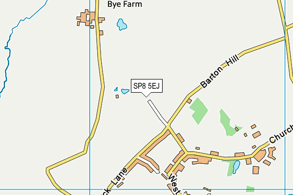 SP8 5EJ map - OS VectorMap District (Ordnance Survey) SP8 5EJ map - OS VectorMap District (Ordnance Survey)