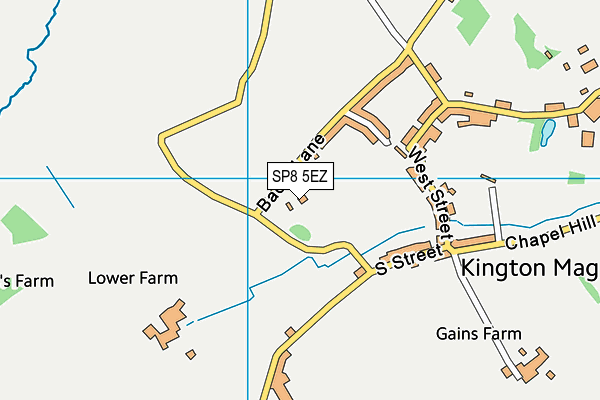 SP8 5EZ map - OS VectorMap District (Ordnance Survey) SP8 5EZ map - OS VectorMap District (Ordnance Survey)