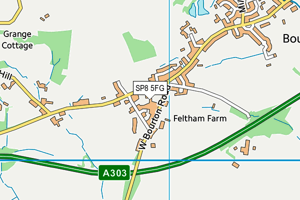 SP8 5FG map - OS VectorMap District (Ordnance Survey) SP8 5FG map - OS VectorMap District (Ordnance Survey)