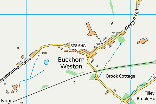 SP8 5HG map - OS VectorMap District (Ordnance Survey) SP8 5HG map - OS VectorMap District (Ordnance Survey)