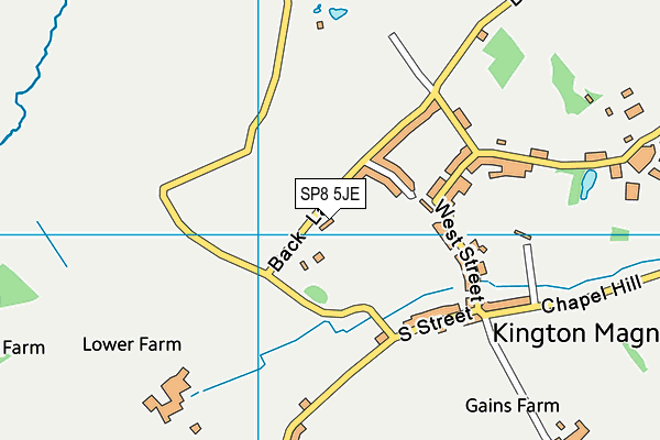 SP8 5JE map - OS VectorMap District (Ordnance Survey) SP8 5JE map - OS VectorMap District (Ordnance Survey)