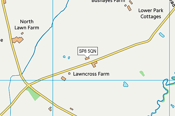 SP8 5QN map - OS VectorMap District (Ordnance Survey) SP8 5QN map - OS VectorMap District (Ordnance Survey)