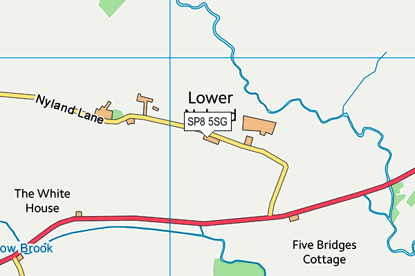 SP8 5SG map - OS VectorMap District (Ordnance Survey)