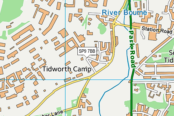 SP9 7BB map - OS VectorMap District (Ordnance Survey) SP9 7BB map - OS VectorMap District (Ordnance Survey)