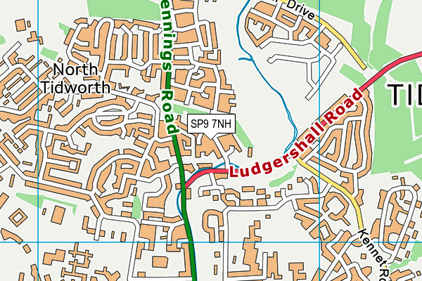 SP9 7NH map - OS VectorMap District (Ordnance Survey) SP9 7NH map - OS VectorMap District (Ordnance Survey)