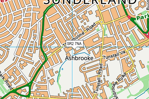 SR2 7NA map - OS VectorMap District (Ordnance Survey) SR2 7NA map - OS VectorMap District (Ordnance Survey)