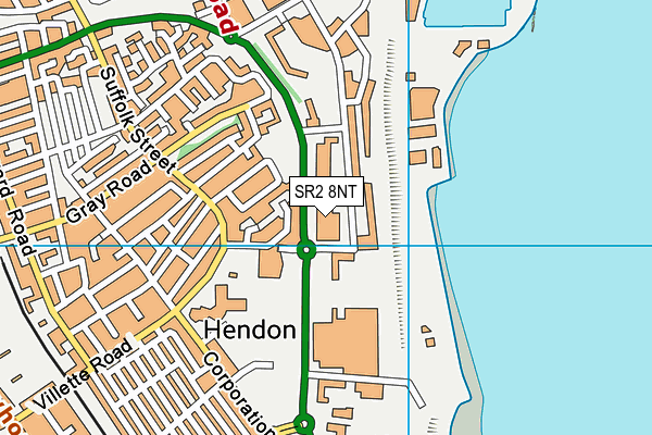SR2 8NT map - OS VectorMap District (Ordnance Survey) SR2 8NT map - OS VectorMap District (Ordnance Survey)