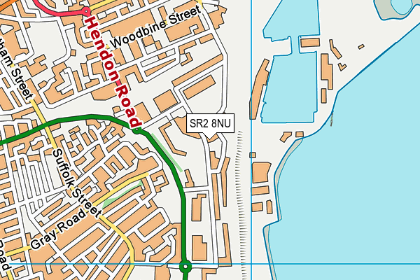 SR2 8NU map - OS VectorMap District (Ordnance Survey) SR2 8NU map - OS VectorMap District (Ordnance Survey)