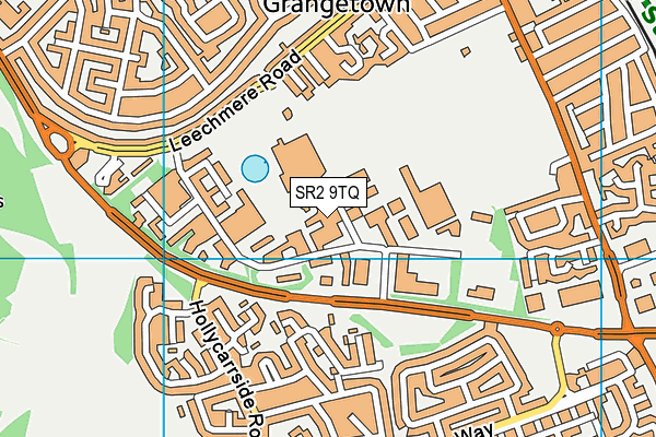 SR2 9TQ map - OS VectorMap District (Ordnance Survey) SR2 9TQ map - OS VectorMap District (Ordnance Survey)