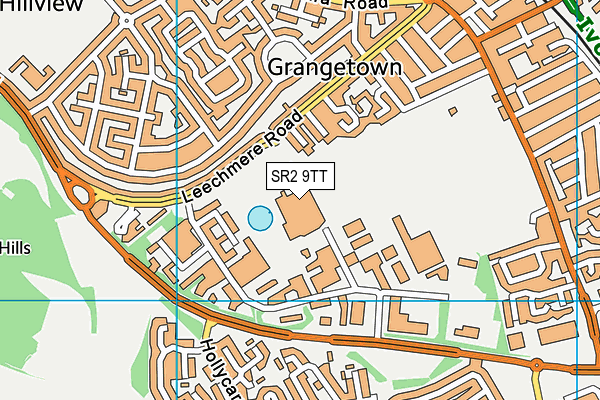 SR2 9TT map - OS VectorMap District (Ordnance Survey) SR2 9TT map - OS VectorMap District (Ordnance Survey)