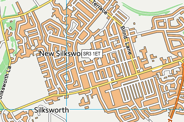 SR3 1ET map - OS VectorMap District (Ordnance Survey) SR3 1ET map - OS VectorMap District (Ordnance Survey)
