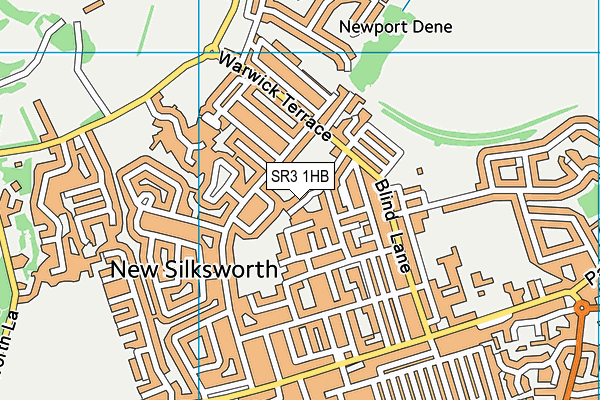 SR3 1HB map - OS VectorMap District (Ordnance Survey) SR3 1HB map - OS VectorMap District (Ordnance Survey)