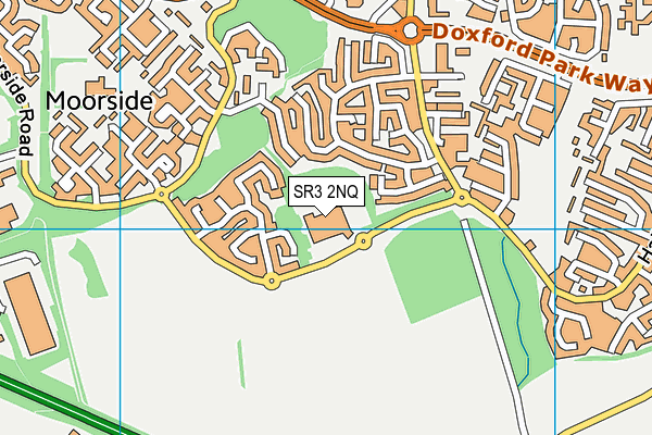 SR3 2NQ map - OS VectorMap District (Ordnance Survey) SR3 2NQ map - OS VectorMap District (Ordnance Survey)