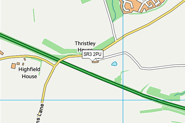 SR3 2PU map - OS VectorMap District (Ordnance Survey) SR3 2PU map - OS VectorMap District (Ordnance Survey)