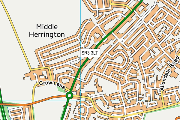 SR3 3LT maps, stats, and open data