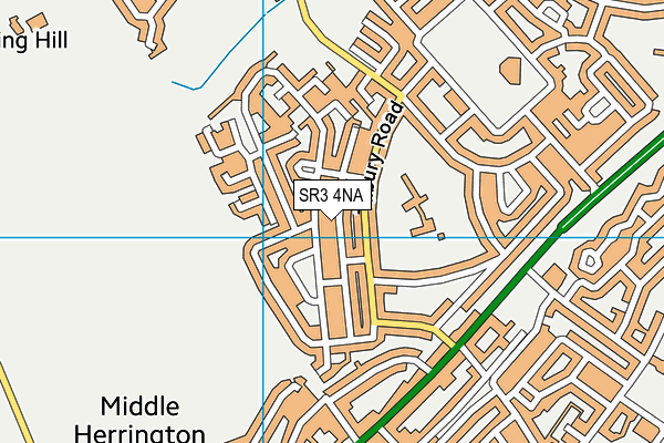 SR3 4NA map - OS VectorMap District (Ordnance Survey) SR3 4NA map - OS VectorMap District (Ordnance Survey)