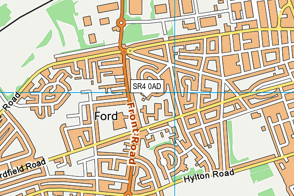 SR4 0AD map - OS VectorMap District (Ordnance Survey) SR4 0AD map - OS VectorMap District (Ordnance Survey)