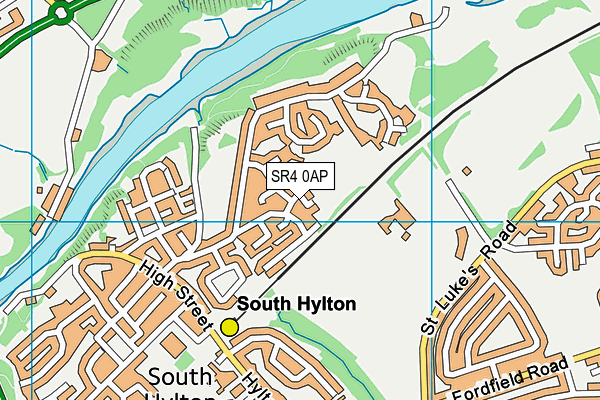 SR4 0AP map - OS VectorMap District (Ordnance Survey) SR4 0AP map - OS VectorMap District (Ordnance Survey)