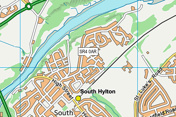 SR4 0AR map - OS VectorMap District (Ordnance Survey) SR4 0AR map - OS VectorMap District (Ordnance Survey)