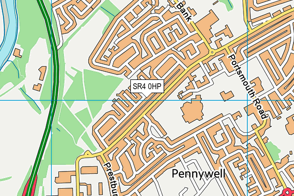 SR4 0HP map - OS VectorMap District (Ordnance Survey) SR4 0HP map - OS VectorMap District (Ordnance Survey)