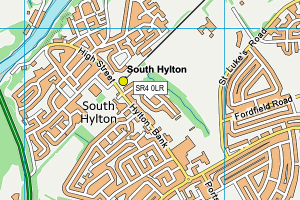 SR4 0LR map - OS VectorMap District (Ordnance Survey) SR4 0LR map - OS VectorMap District (Ordnance Survey)