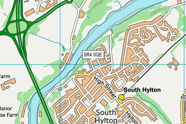 SR4 0QE map - OS VectorMap District (Ordnance Survey) SR4 0QE map - OS VectorMap District (Ordnance Survey)