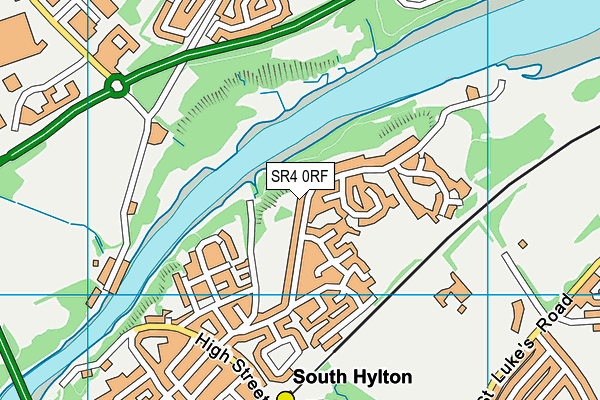 SR4 0RF map - OS VectorMap District (Ordnance Survey) SR4 0RF map - OS VectorMap District (Ordnance Survey)