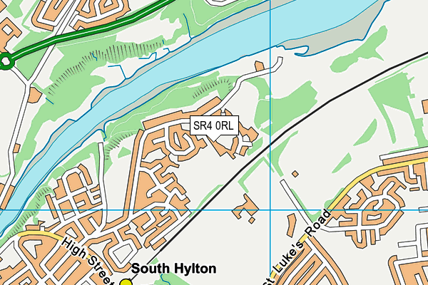 SR4 0RL map - OS VectorMap District (Ordnance Survey) SR4 0RL map - OS VectorMap District (Ordnance Survey)