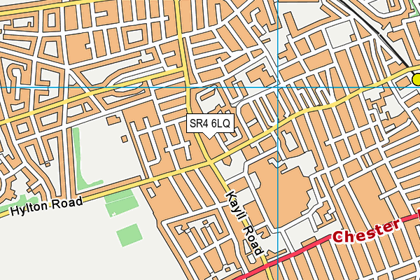 SR4 6LQ map - OS VectorMap District (Ordnance Survey) SR4 6LQ map - OS VectorMap District (Ordnance Survey)